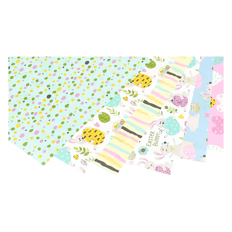 Rollo de papel de regalo con estampado de regalo con temática de Pascua