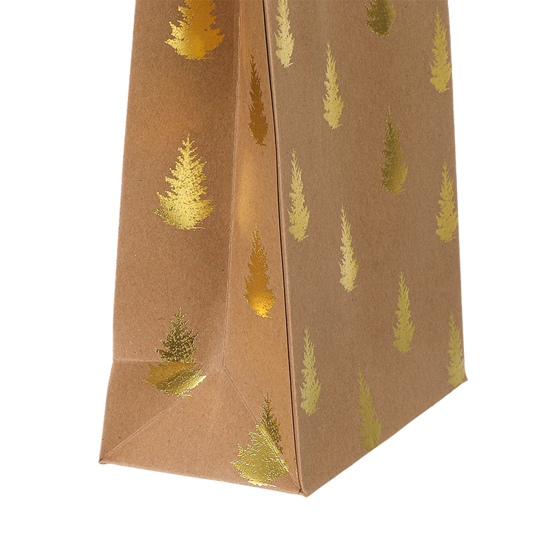 Bolsa de Regalo de Papel Kraft Económica con Asas e Impresión Personalizada