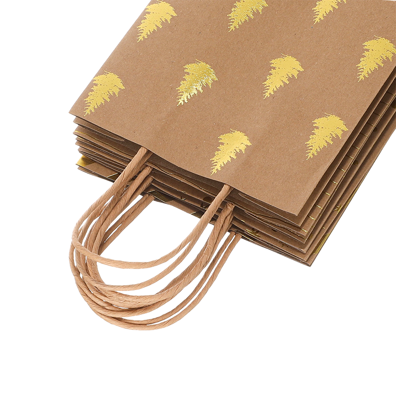 Bolsa de Regalo de Papel Kraft Económica con Asas e Impresión Personalizada